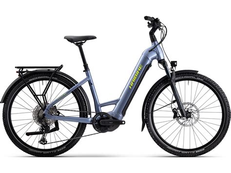 Vélo trekking électrique Haibike Trekking 7 5 Low 27 5 720wh 12v blue