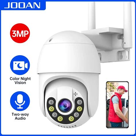 JOOAN C Mara De Seguridad Inal Mbrica PTZ Para Exterior C Mara IP Con