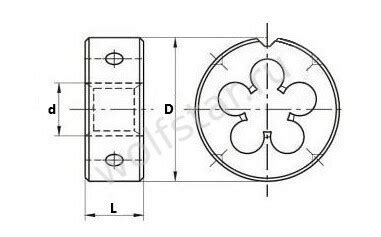 Плашки |Купить по низкой цене в Москве |Плашкодержатели, метрические ...