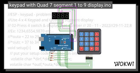 Press 4 Switch And Display That O Copy Wokwi Esp32 Stm32