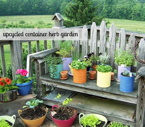 Container Herb Garden For Beginners