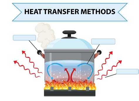 Heat Transfer Methods Worksheet 3742331 Vector Art At Vecteezy