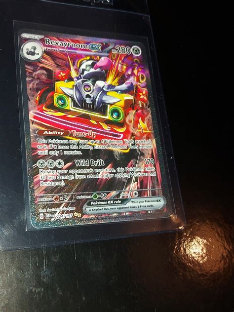 Pokémon TCG Revavroom ex SV03 Obsidian Flames 224 197 Holo NM eBay