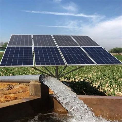 5 HP Solar Water Pumping System For Agriculture 240 V AC At 180000