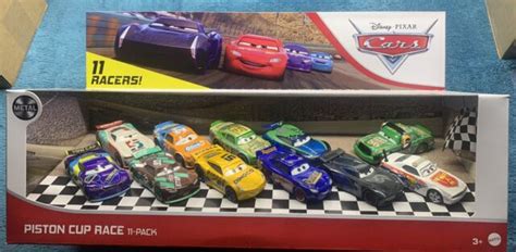 Disney Pixar Cars 11 Pack Piston Cup Race 11 Racers For Sale Online Ebay