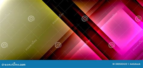 Modern Creative Geometric Abstract Background Design Stock Vector