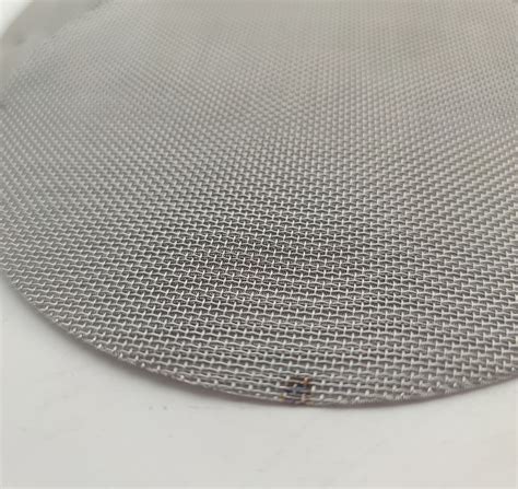 China Factory Hot Sale Stainless Steel Wire Mesh Round Screen Mesh