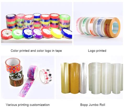 Adhesive Tape China Manufacturer Box Packaging Carton Sealing Tape Bopp