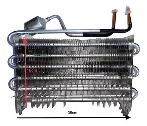 Evaporador Serpentin Refrigerador Samsung LG Daewoo 35x18cm
