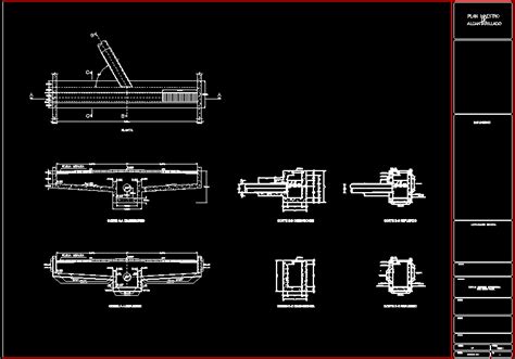 Detalle Constructivo Sumidero Transversal En AutoCAD Librería CAD