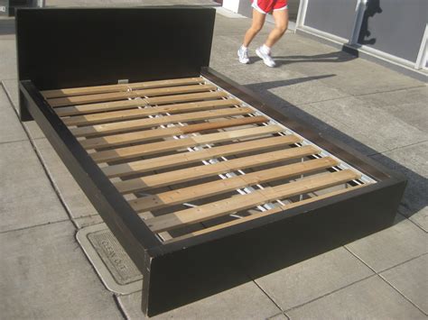 UHURU FURNITURE & COLLECTIBLES: SOLD Full Ikea Bed Frame - $75