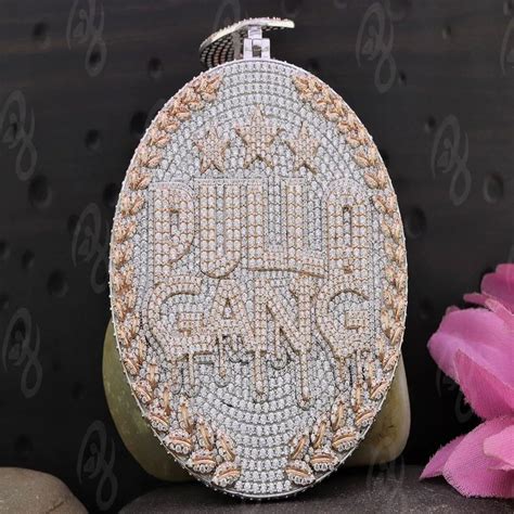 Palaksh Jewelry Custom Designer Diamond Pulla Gang Hip Hop Pendent At