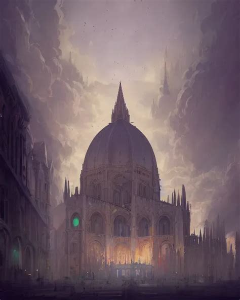 Il Duomo By Peter Mohrbacher And Dan Mumford And Stable Diffusion