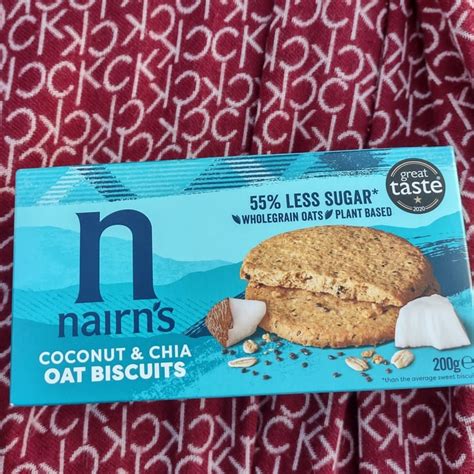 Nairn S Coconut Chia Oat Biscuits Review Abillion