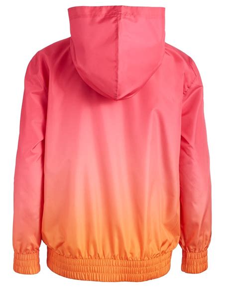 Id Ideology Big Girls Ombré Print Hooded Jacket Created For Macys