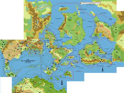 Lining Up Mystara V Thorfinn Tait Cartography