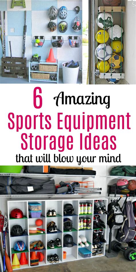 6 Amazing Sports Equipment Storage Ideas That Will Blow Your Mind