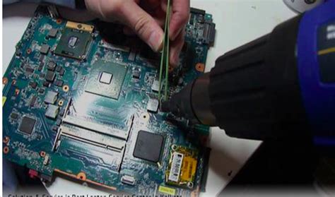 If you think your motherboard needs to be repaired, bring your laptop ...