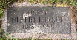 Albert Larson Homenaje De Find A Grave