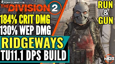 The Division Best Solo Pve Build Ridgeway S Pride High Damage