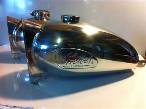 Greeves Hawkstonescottish Fuel Tank £525 Plus Cap £100 Is For The