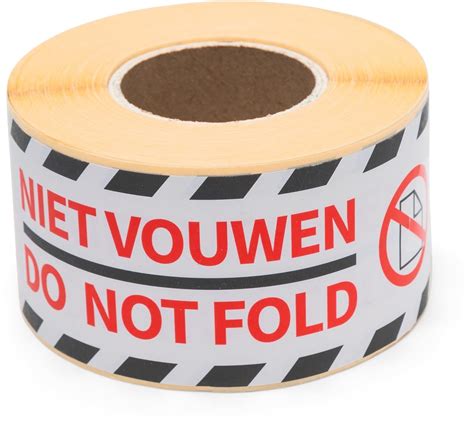 Rillprint Etiketten Niet Vouwen Ft 46 X 125 Mm Rol Van 250 Stuks Bij