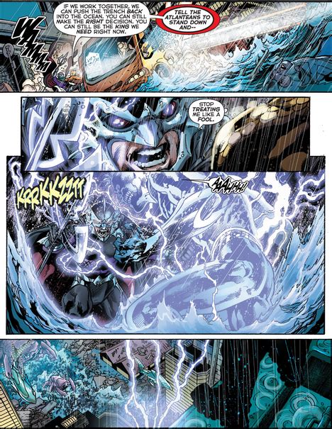 Best Battles In Comics Aquaman Vs Ocean Master JUSTICE LEAGUE 17