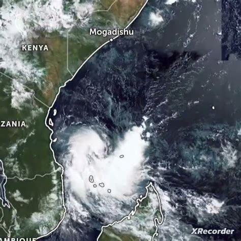 Tropical Cyclone Hidaya Youtube