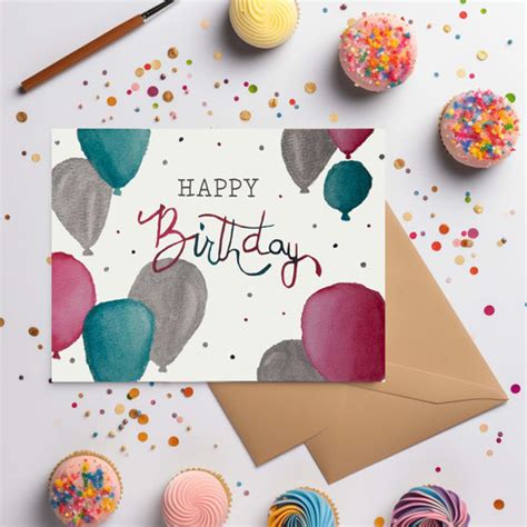 birthday cards thistle trails