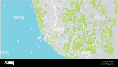 urban vector city map  sochi russia stock vector image art alamy