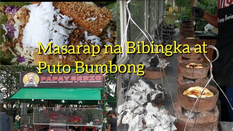 Papay Serio Bibingkang Galapong At Puto Bumbong Youtube