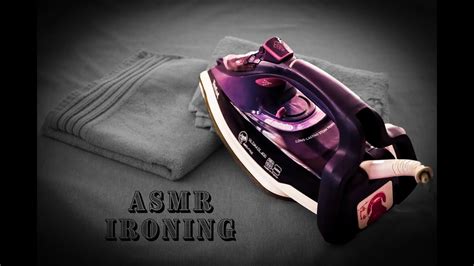 Asmr Ironing Steam And Ironing Noises No Talking Youtube