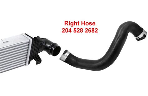 ZONEONE Mercedes Benz W204 C250 Turbo Hose Intercooler Pipe