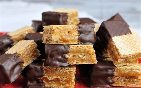 Caramel Wafer Bars - Haniela's | Recipes, Cookie & Cake Decorating ...