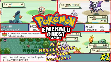 First Mega Evolution Pokémon Emerald Crest GBA Walkthrough 2 YouTube