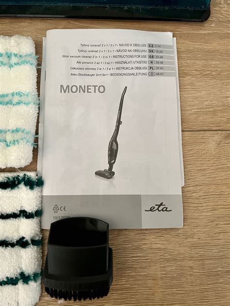 Odkurzacz Bezprzewodowy Pionowy Eta Moneto Aqua Plus Szczecin Centrum