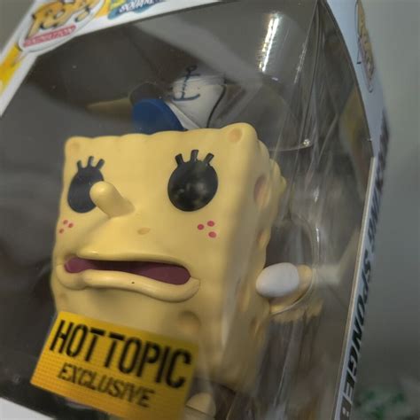 Mocking Spongebob Hot Topic Exclusive And Doodlebob Funko Pop Set Ebay