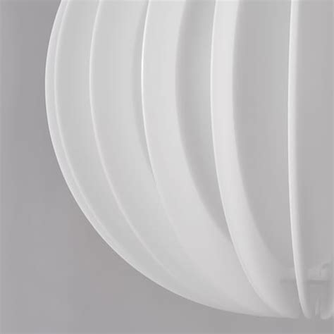 HAVSFJÄDER pendant lamp shade, white, 17" - IKEA