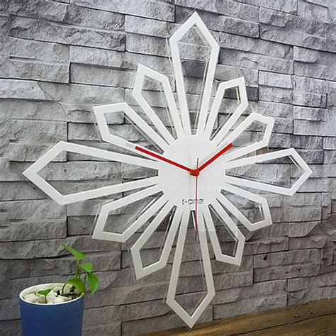 Buy Acrylic Large Wall Clock Modern Design For Living