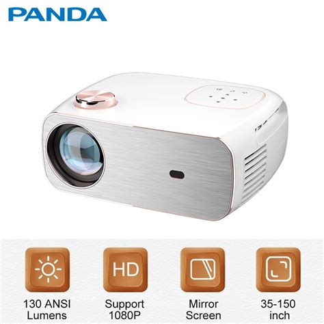 Panda P Projector Rd Android Wifi Bluetooth Led Projector Home