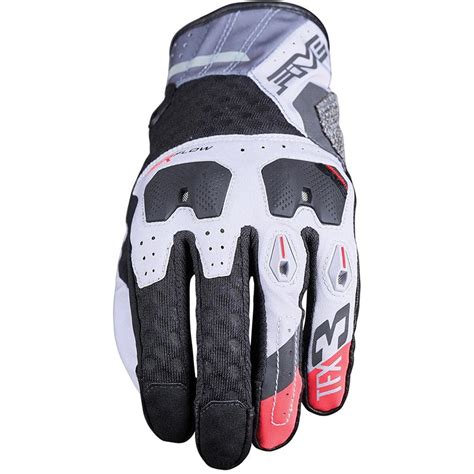 Gants TFX3 AIRFLOW FIVE gris rouge MOTO AXXE FR Gants moto été