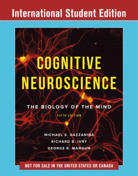 Cognitive Neuroscience 5th International Student Edition