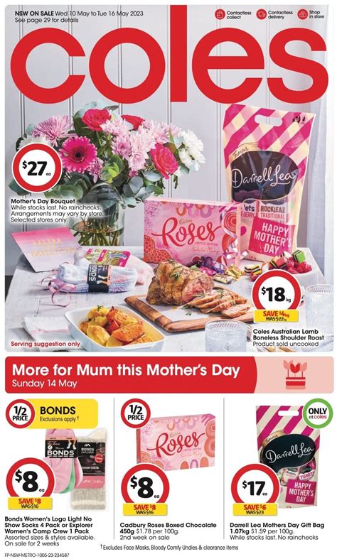 Coles Catalogue Mother S Day May Catalogue Au