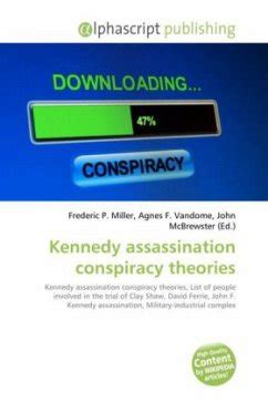 Kennedy Assassination Conspiracy Theories Englisches Buch B Cher De