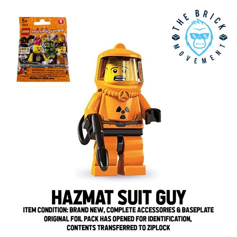 LEGO Collectible Minifigure Series 4 Hazmat Suit Guy Minifigure