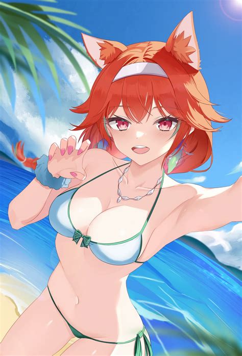 Green Bikini Danbooru