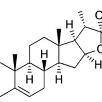 Chemical structure of diosgenin. | Download Scientific Diagram