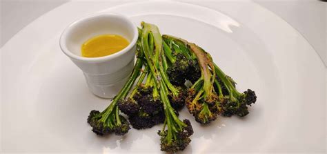 Charred Purple Sprouting Broccoli With Bagna Cauda Reynolds Innovation