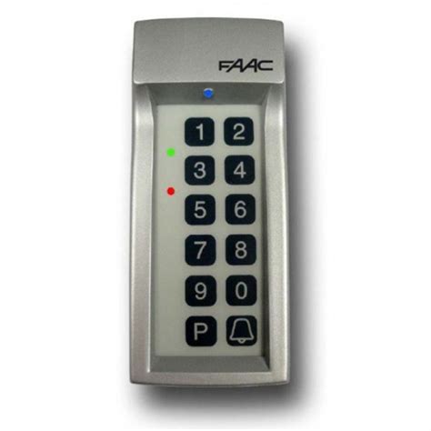 TELECOMMANDE FAAC RFWK 868 SLH 1 BOUTON 2868 35 MHZ