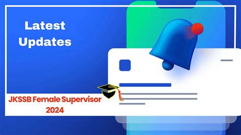 Jkssb Female Supervisor Latest Updates Vacancies Out